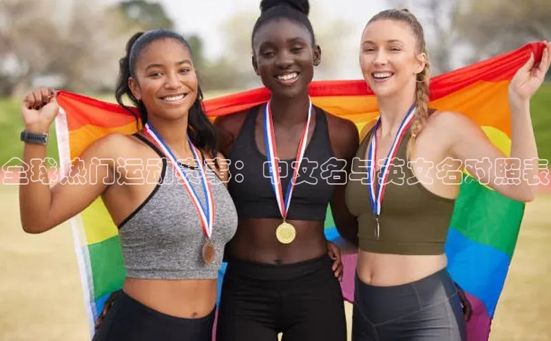 全球热门运动赛事：中文名与英文名对照表
