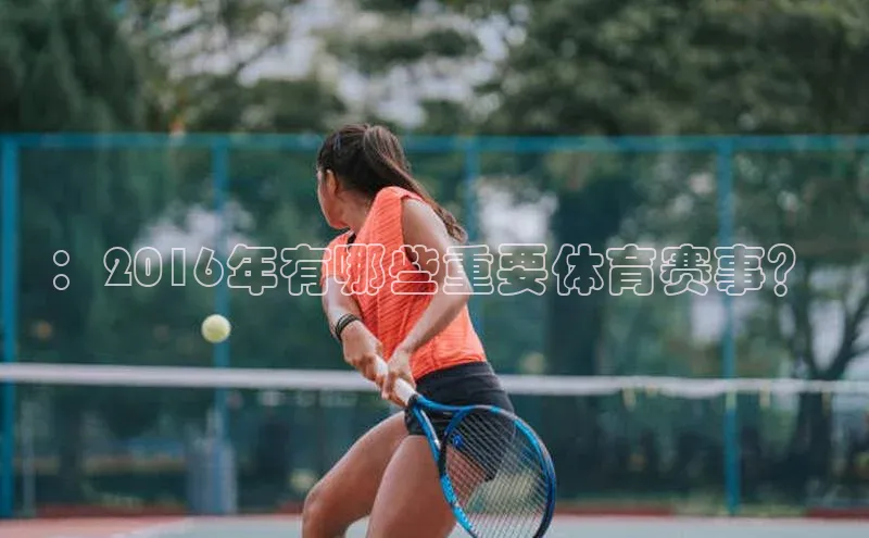 ：2016年有哪些重要体育赛事？